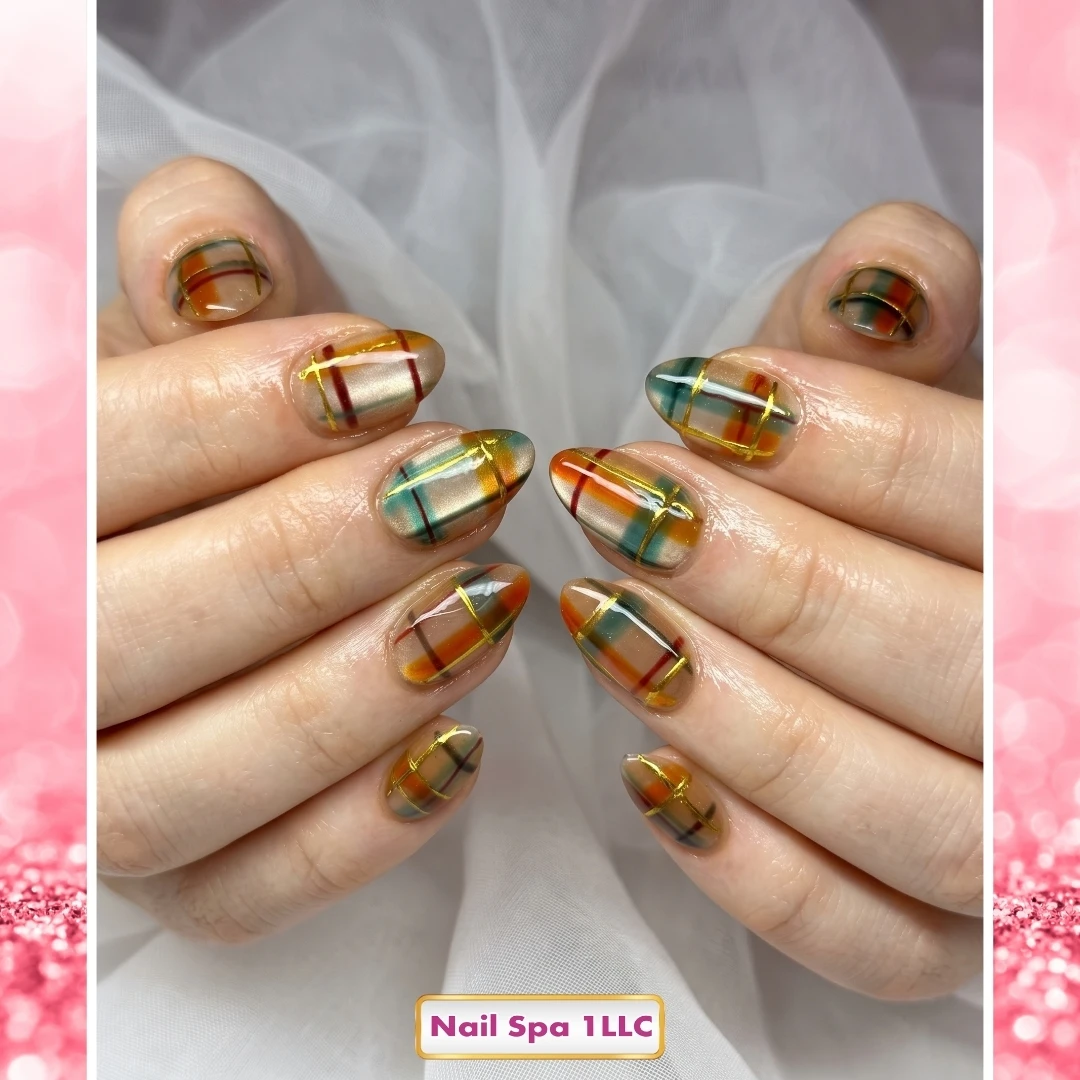 Gel nails art